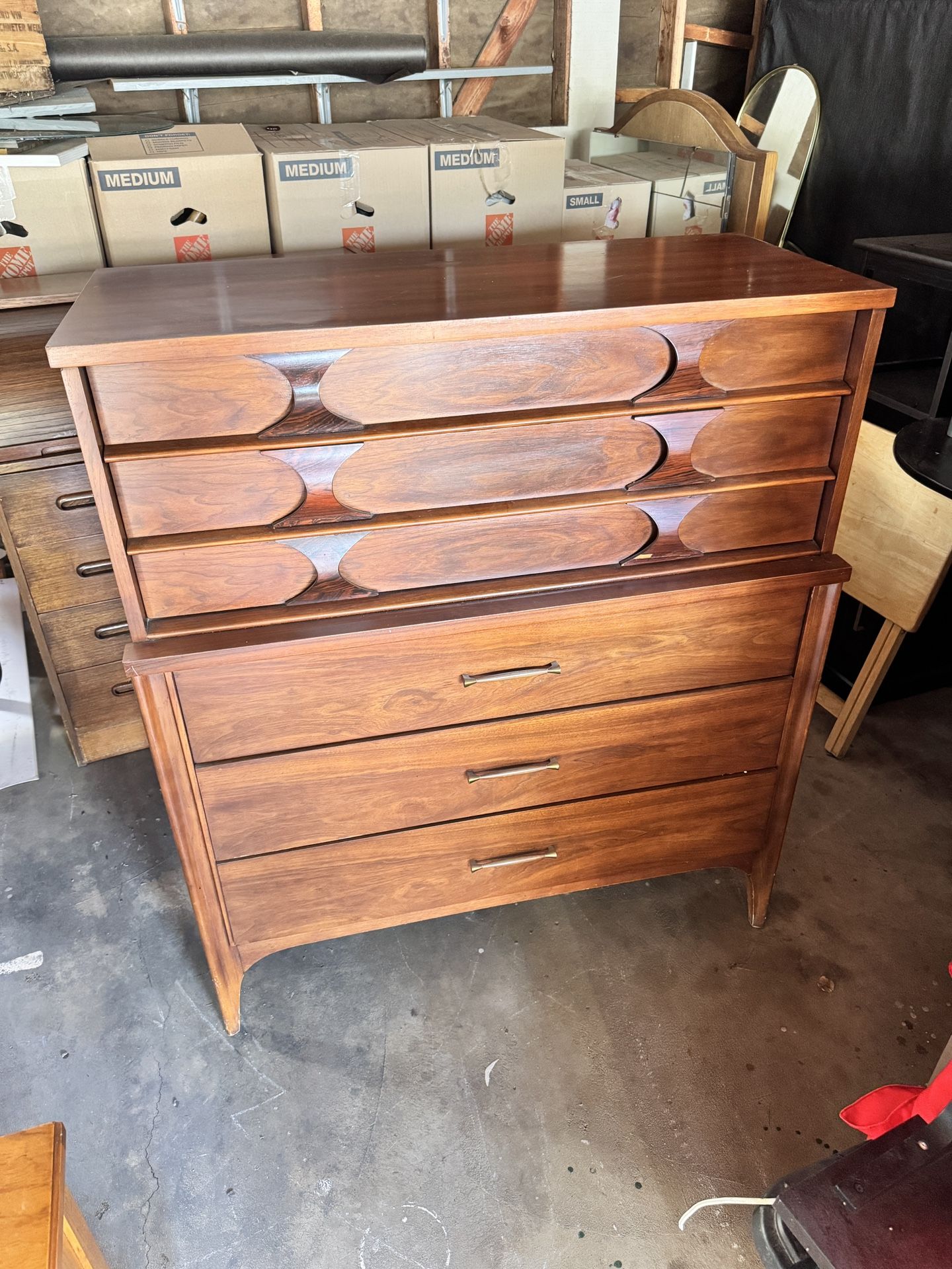 Classic Kent Coffey Perspecta highboy dresser