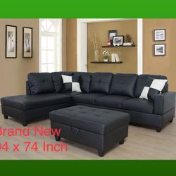 💫FREE DELIVERY💫Brand New Sectional Sofa Couch 