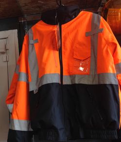 Class 3 High Visibility Safety Jacket with Removable Fleece