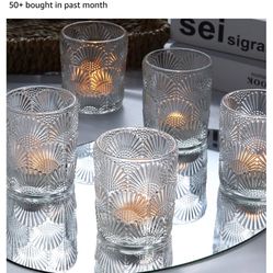  Clear Votive Candle Handle 