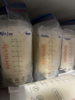 breast milk bags
