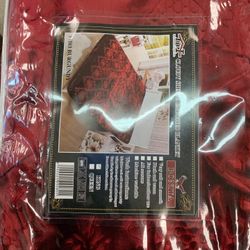 Large Red Blanket  Double Sided 