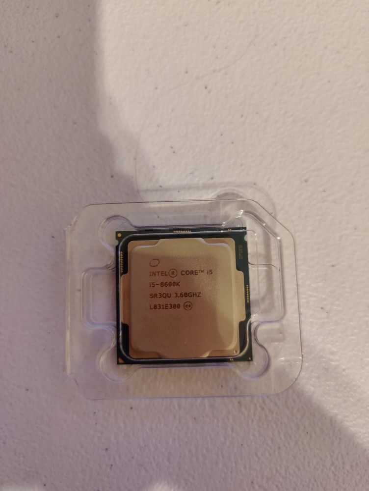 Intel I5 8600k 3.60