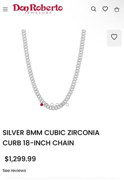 Sliver 8mm Chain