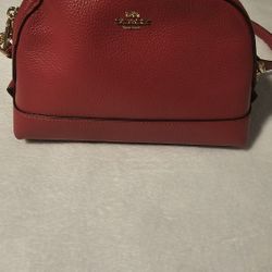 Coach Red Purse