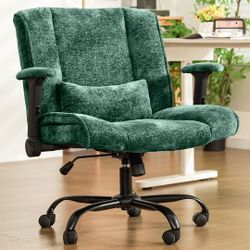 Criss Cross Office Chair with Wheels & Flip Arms