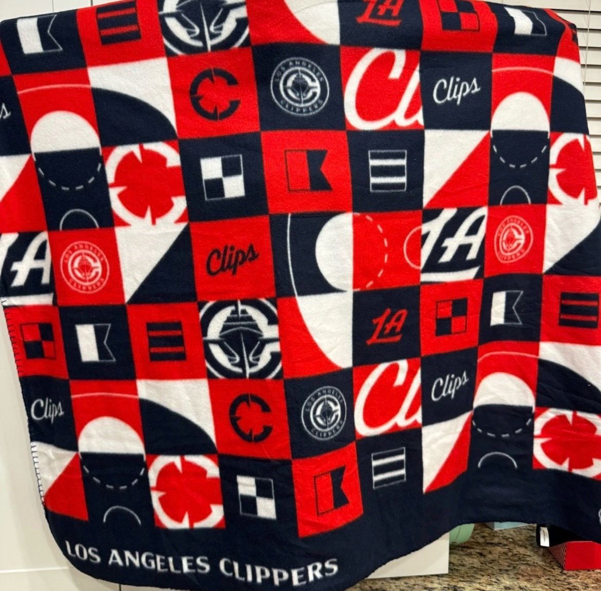 LA Clippers 60” X 40” Blanket