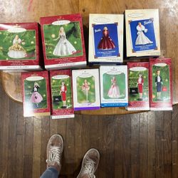 Barbie Brand New Keepsake Ornament Lot 