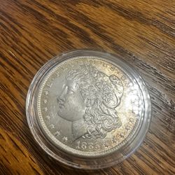 1885-O Morgan Silver Dollar (New Orleans Mint)