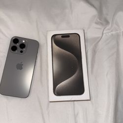 Unlocked iPhone 15 pro 512 GB 100% battery health