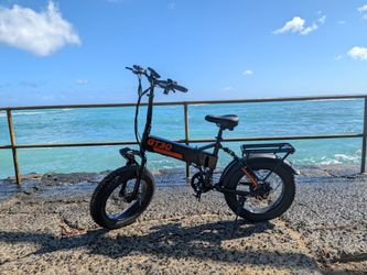 NEW GT30 Folding Fat Tire Ebike - 28 MPH - SHIMANO 7 Speed