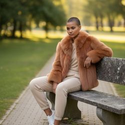 Vintage Fox Fur Jacket