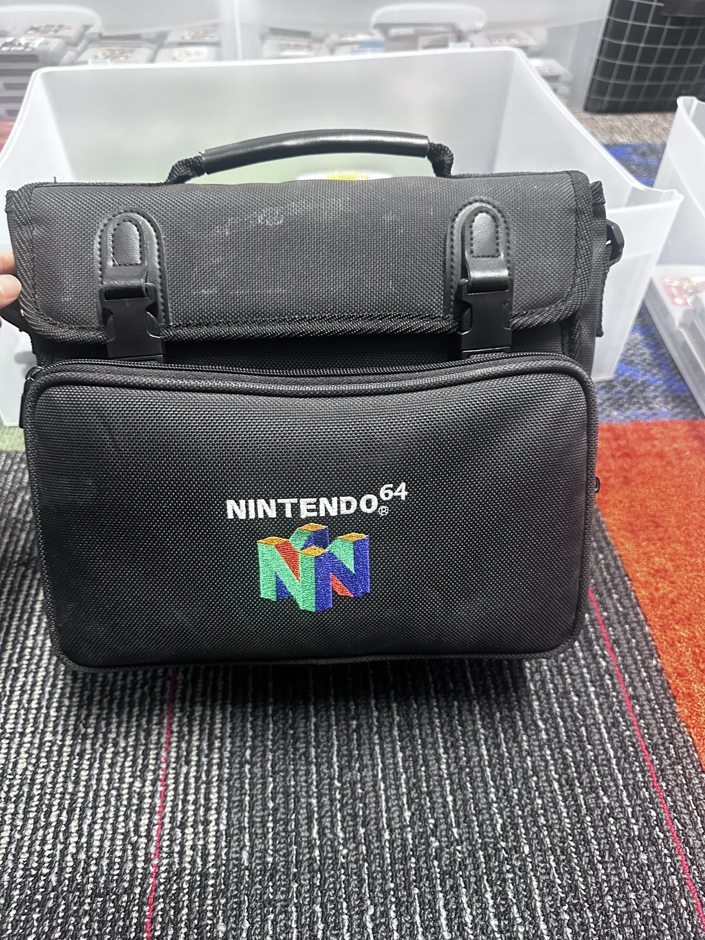 Nintendo 64 Padded Travel Bag For N64 Console - Vintage, NEVER USED