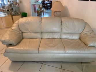 Sofa leather