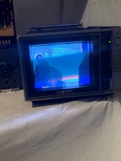 Sony KV-5300R 5” Trinitron Portable Color TV Retro Gaming Tested Working