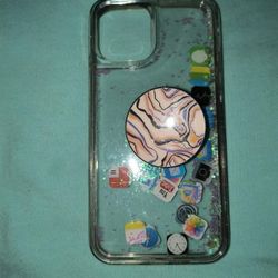 iphone iPhone 12 clear floating app protective case