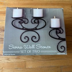New- Sierra Wall Scone Set Of 2