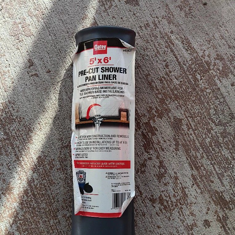 NEW SHOWER PAN LINER 5X6