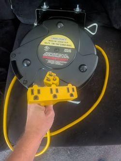 Four 40ft extension cord reel