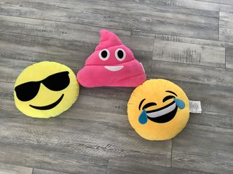 Emoji pillows