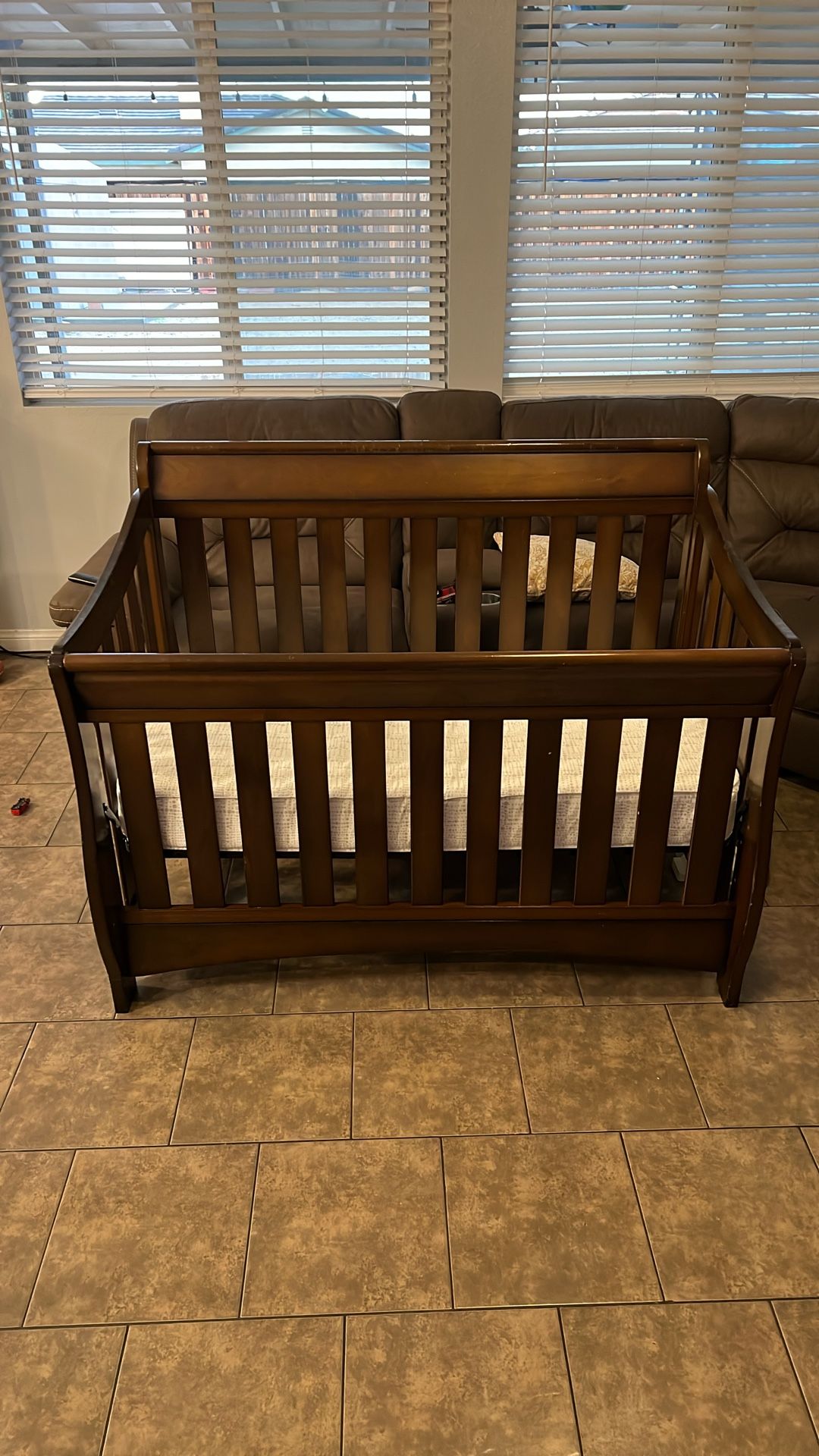 Crib And Changing Table