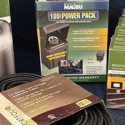 Complete landscape light kit