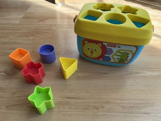 Fisher Price Shape Blocks Insert Bucket