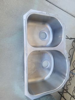 Elkay double stainless steel sink under mount kitchen