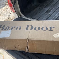Brand New Barndoors & A lot Of Hardware Rollers For Many Other Doors