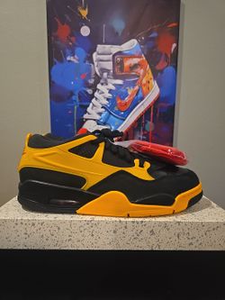 Size 11.5 - Air Jordan 4 RM Bruce Lee