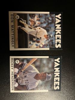 Baseball cards