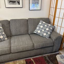 Gray Fabric Couch