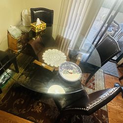 Dining table with 4 chairs