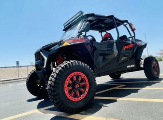 On sale. 15x7 FUEL Beadlock wheels & 32x10-R15 tires for RZR & Kawasaki UTV SXS (We Finance)