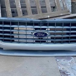 2002-2006 Ford Explorer Front Clip End Grill Grille Headlight Assembly 