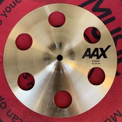 Sabian AAX Series 10” O-Zone Splash Drum Cymbal BRAND NEW Retails for $179