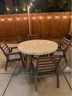 4 Person Outdoor Patio Dining Set