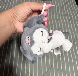 Sanrio Kuromi plush keychain