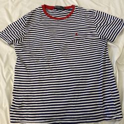 Mens polo Ralph Lauren Stripe T Shirt Medium $15