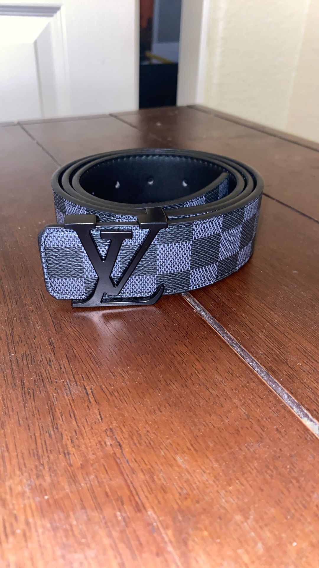 Louis Vuitton Belt Black Size 35