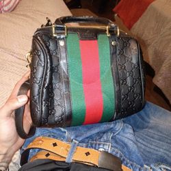 Gucci Sherry Boston Bag