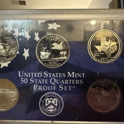 2004 -S Florida Quarters Mint Proof Set 