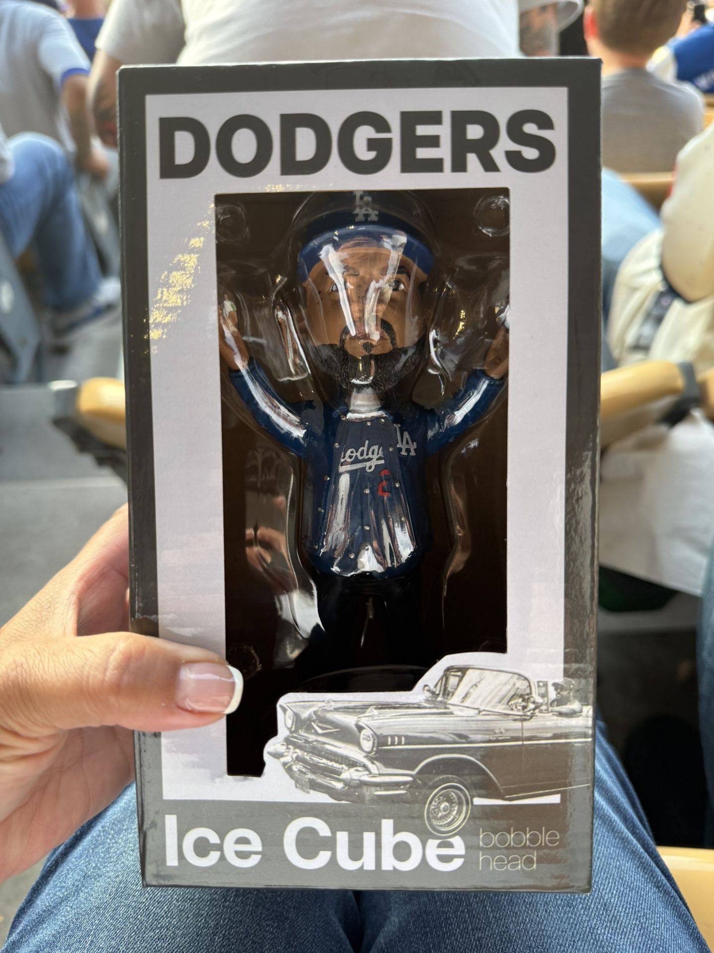 DODGERS ICE CUBE BOBBLEHEAD 2025