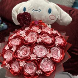 cinnamoroll sanrio rose bouquet