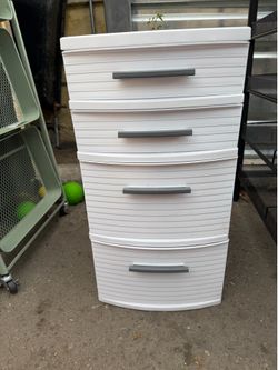 Sterilite 4-Drawer Plastic Storage Unit