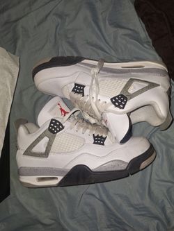 Jordan 4 white cement