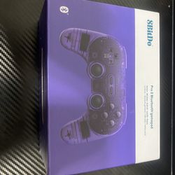 8bitdo Purple Transparent 