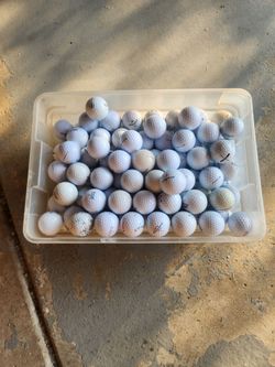 Golf balls,  used