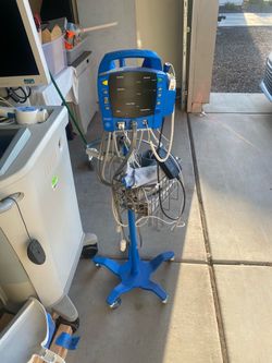 Blood pressure and thermometer