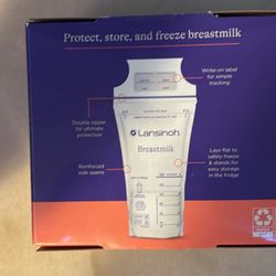Breast milk storage bags 